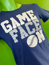 MLB Baseball "Game Face On" T-Shirt Youth Medium 10-12