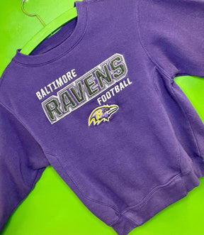 NFL Baltimore Ravens Stitched Sweatshirt Kids' Medium 5-6