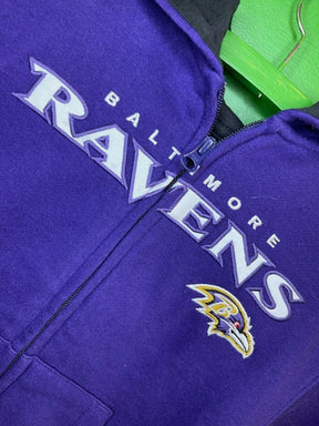 NFL Baltimore Ravens Full Zip Hoodie Kids' Medium 5-6