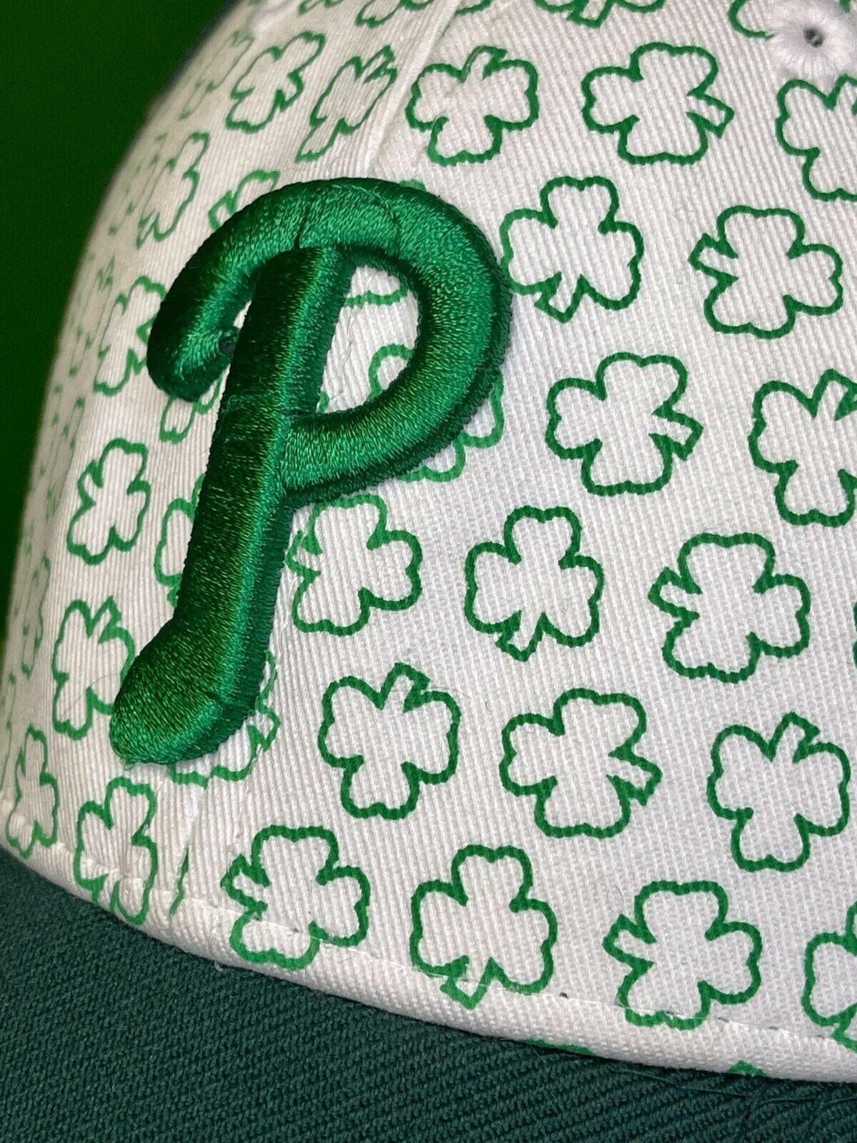 MLB Philadelphia Phillies St Patricks Day Cap Hat Green New Era M-L