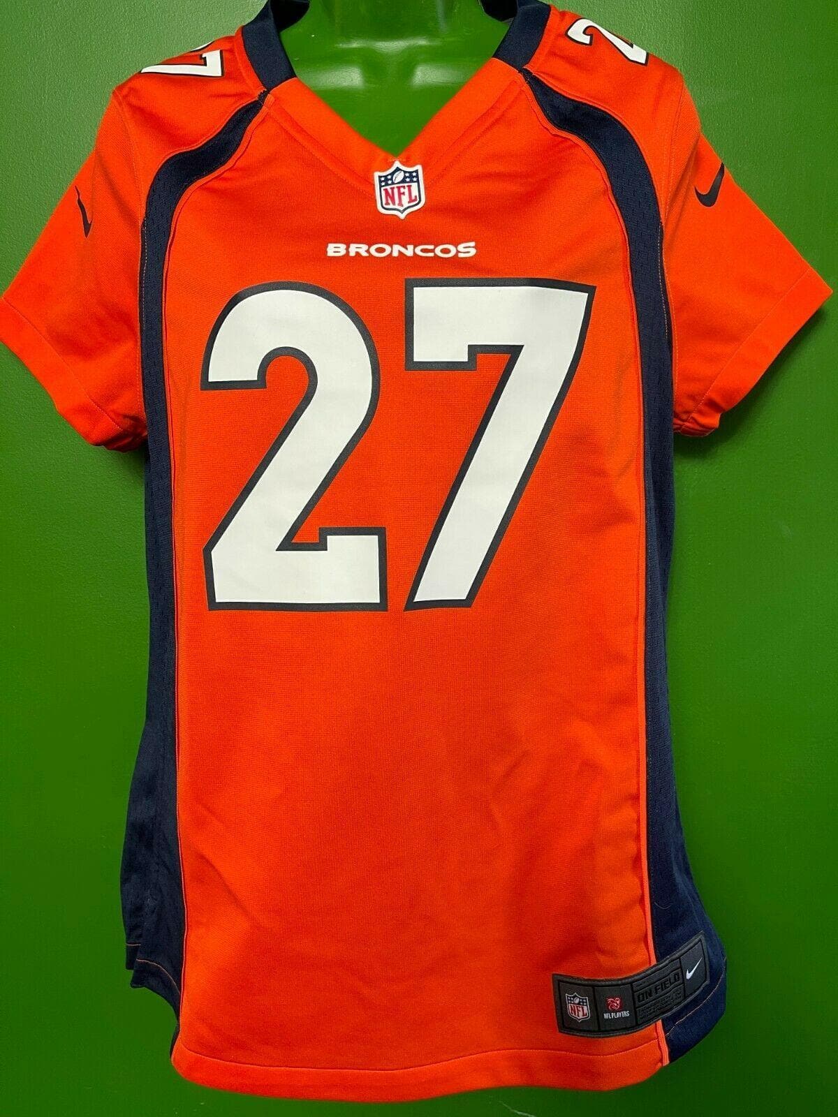 NFL Denver Broncos Knowshon Moreno #27 Game Jersey Women's Large
