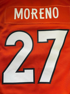 NFL Denver Broncos Knowshon Moreno #27 Game Jersey Women's Large