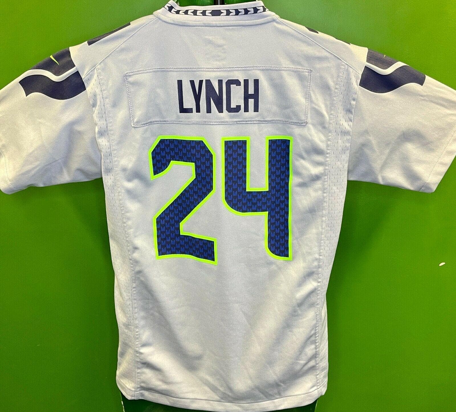 Nike NFL Seattle Seahawks Marshawn Lynch #24 Football Jersey