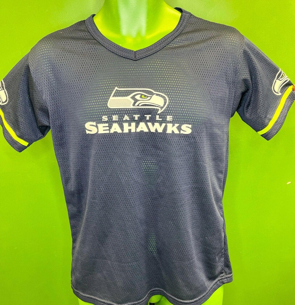 NFL Seattle Seahawks Franklin Mesh Jersey Youth Large 14-16