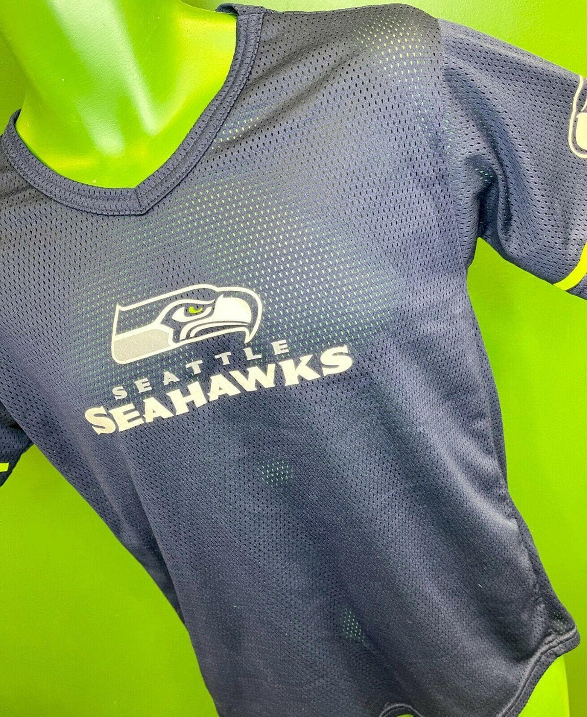 NFL Seattle Seahawks Franklin Mesh Jersey Youth Large 14-16