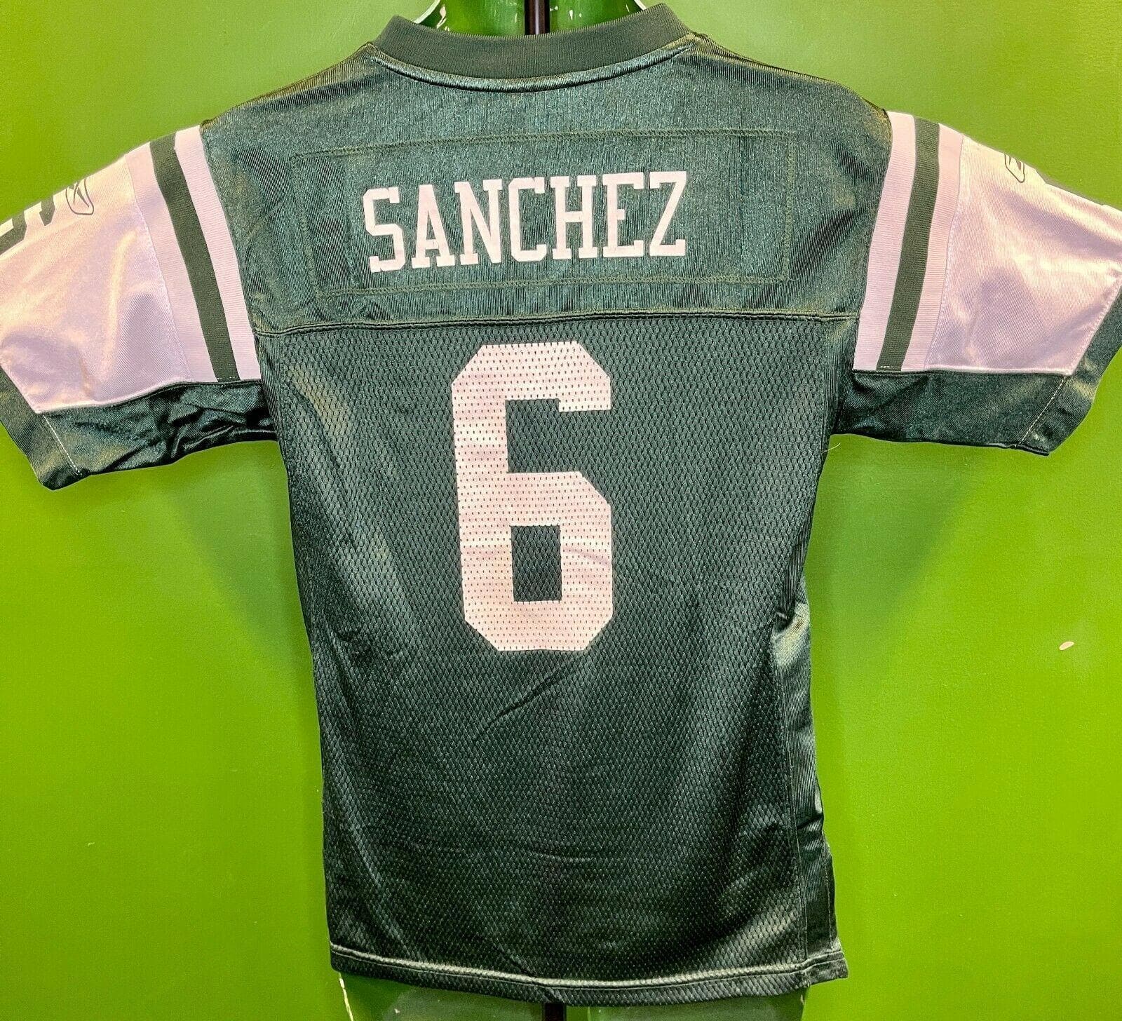 NFL New York Jets Mark Sanchez #6 Reebok Jersey Youth Large 14-16