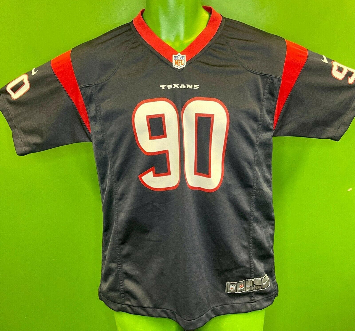 NFL Houston Texans Jadeveon Clowney #90 Game Jersey Youth Large