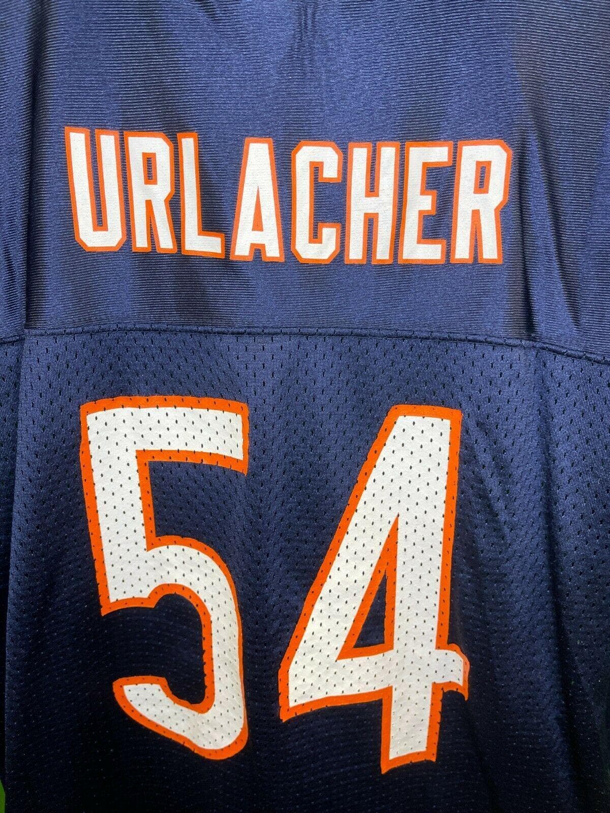 NFL Chicago Bears Jersey Mens Medium Orange #54 Brian Urlacher Football