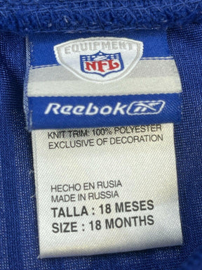 NFL New York Giants Eli Manning #10 Reebok Jersey Bodysuit/Vest Toddler 18 m