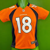 NFL Denver Broncos Peyton Manning #18 Game Jersey Youth Small 8