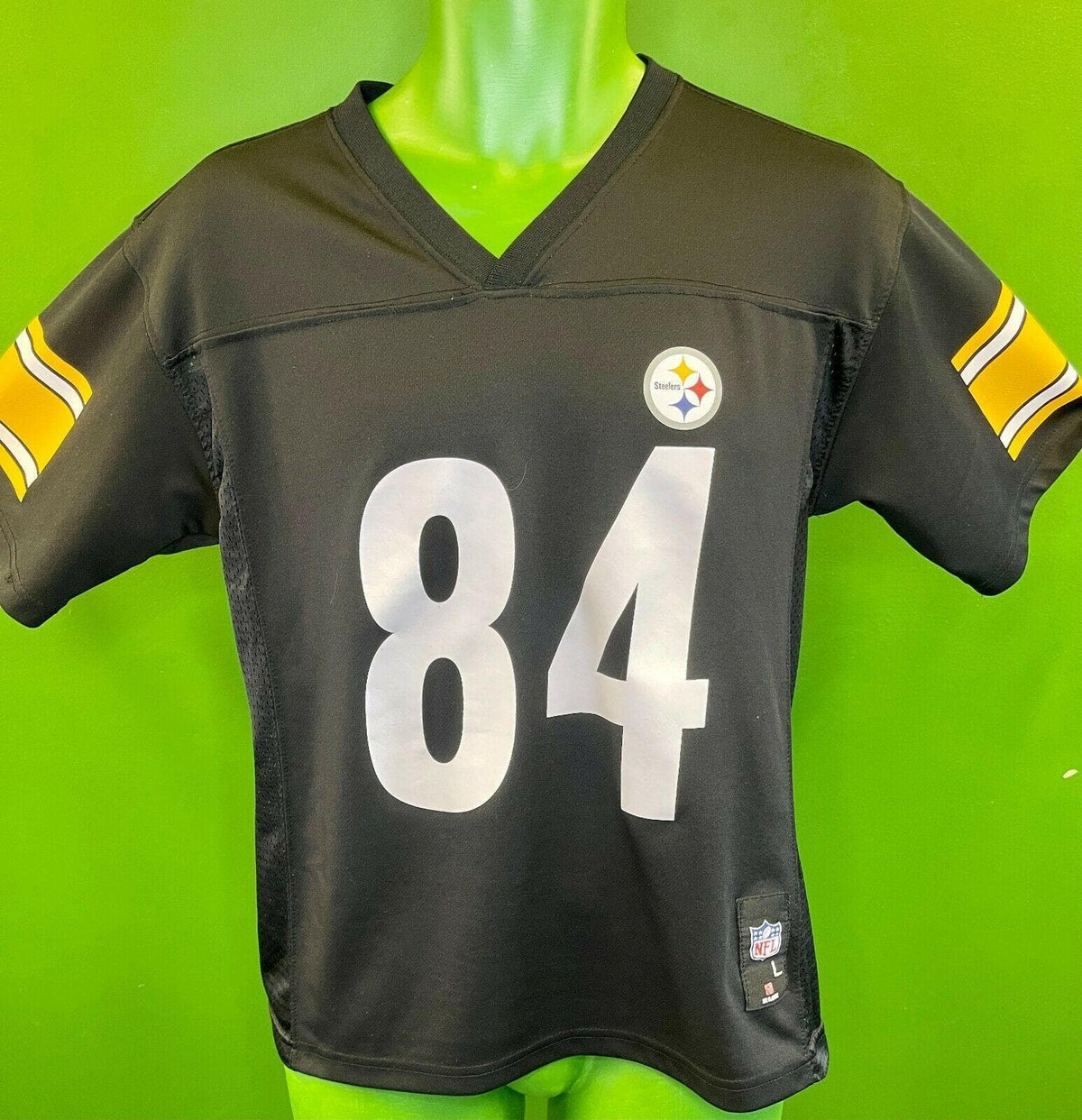 NFL Pittsburgh Steelers Antonio Brown #84 Jersey Youth Large 14-16