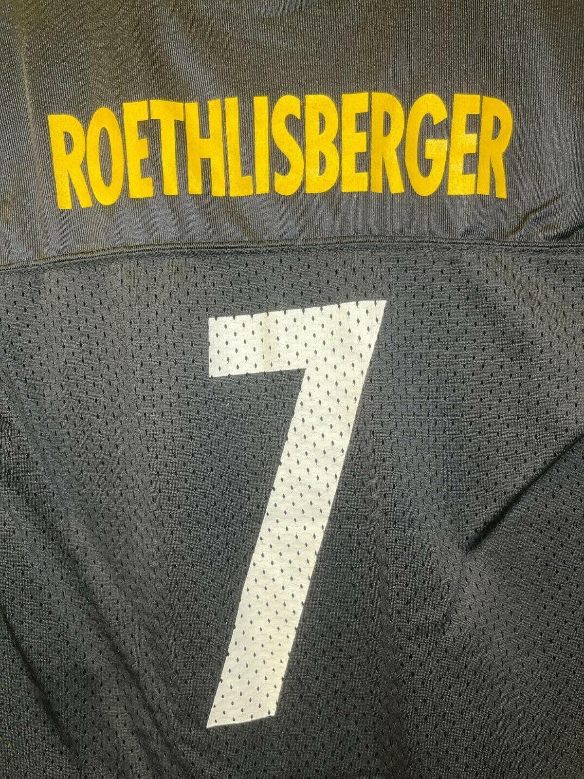 NFL Pittsburgh Steelers Ben Roethisberger #7 Reebok Jersey Kids' Lge 7