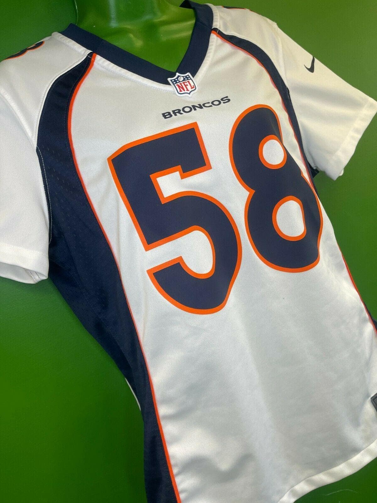 Women's Denver Broncos Von Miller Nike White Game Jersey