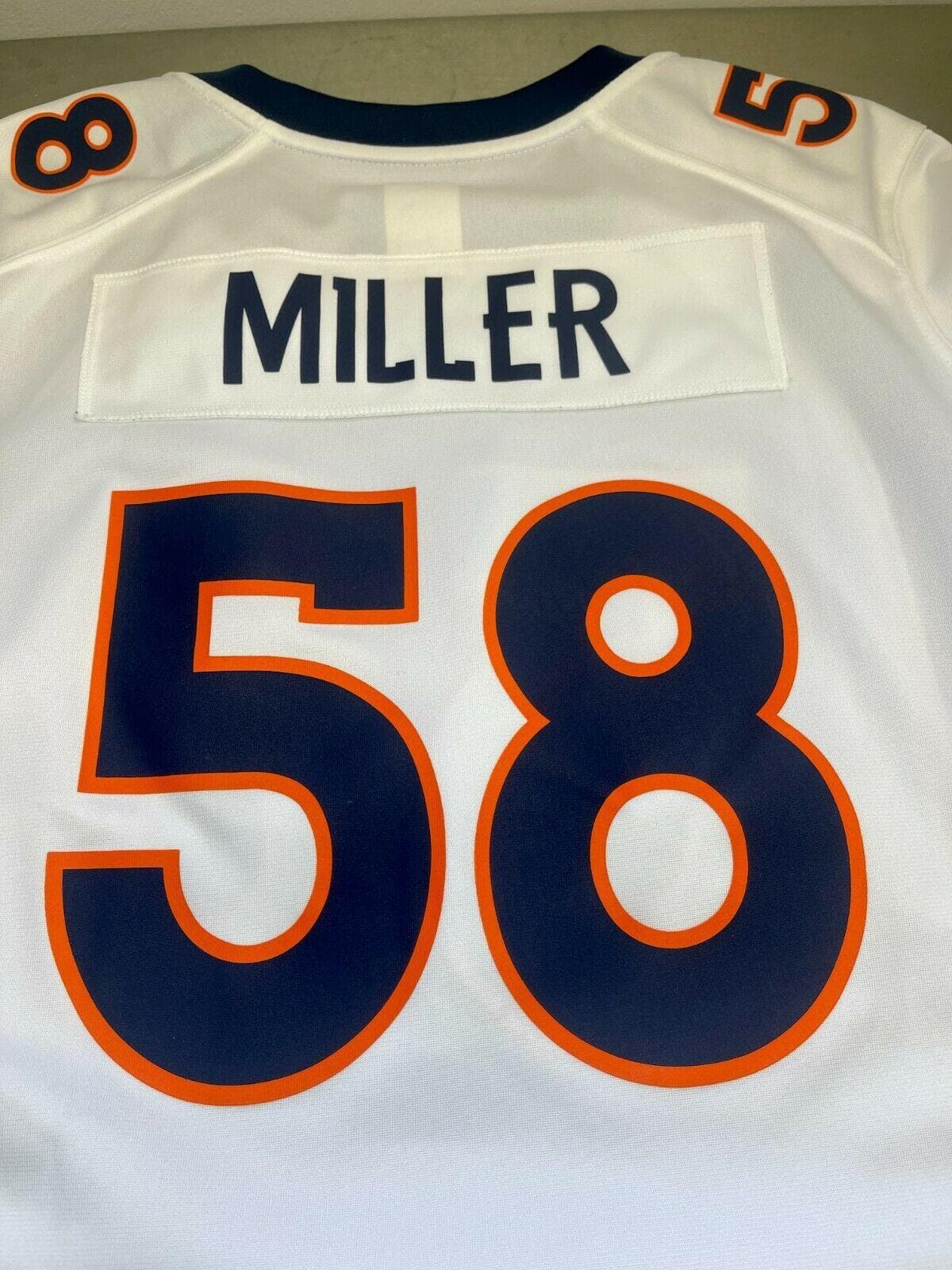 NFL Denver Broncos Von Miller #58 Game Jersey Women's Large