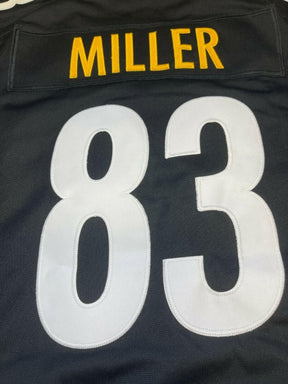 NFL Pittsburgh Steelers Miller #83 Stitched Jersey Women's Medium