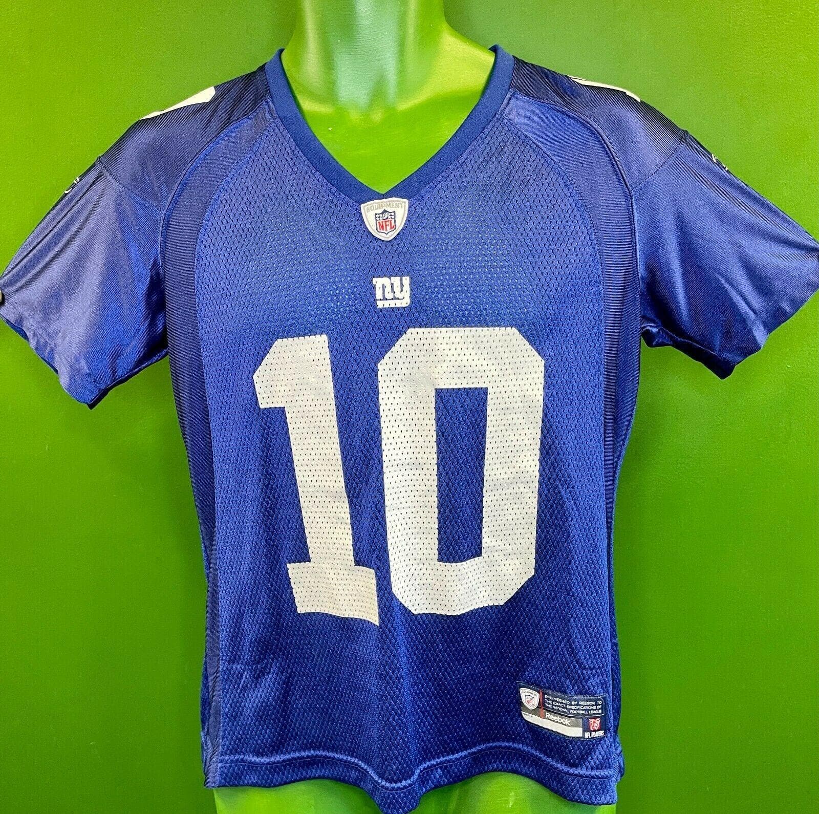 NFL New York Giants Eli Manning #10 Reebok Jersey Women's Medium