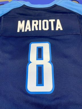 NFL Tennessee Titans Marcus Mariota #8 Game Jersey Women's Medium