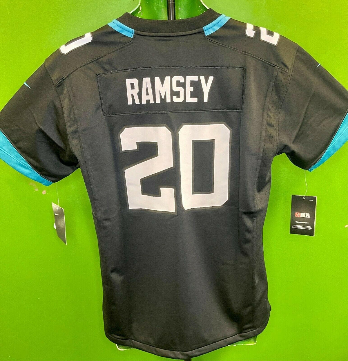 NFL Jacksonville Jaguars Ramsey #20 Game Jersey Youth L 14-16 NWT