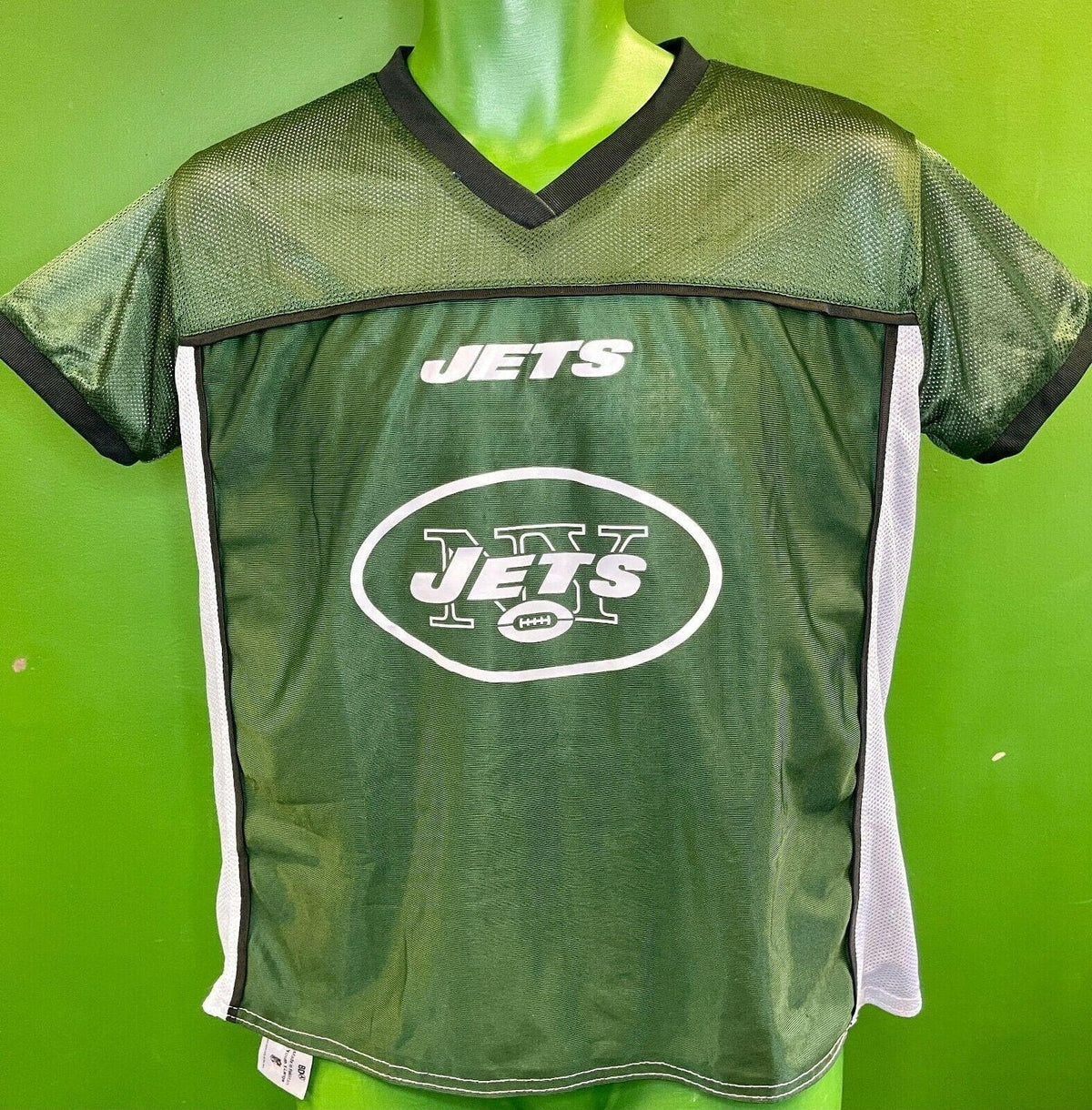 NFL New York Jets Reversible Flag Football Jersey Youth X-Large 18-20