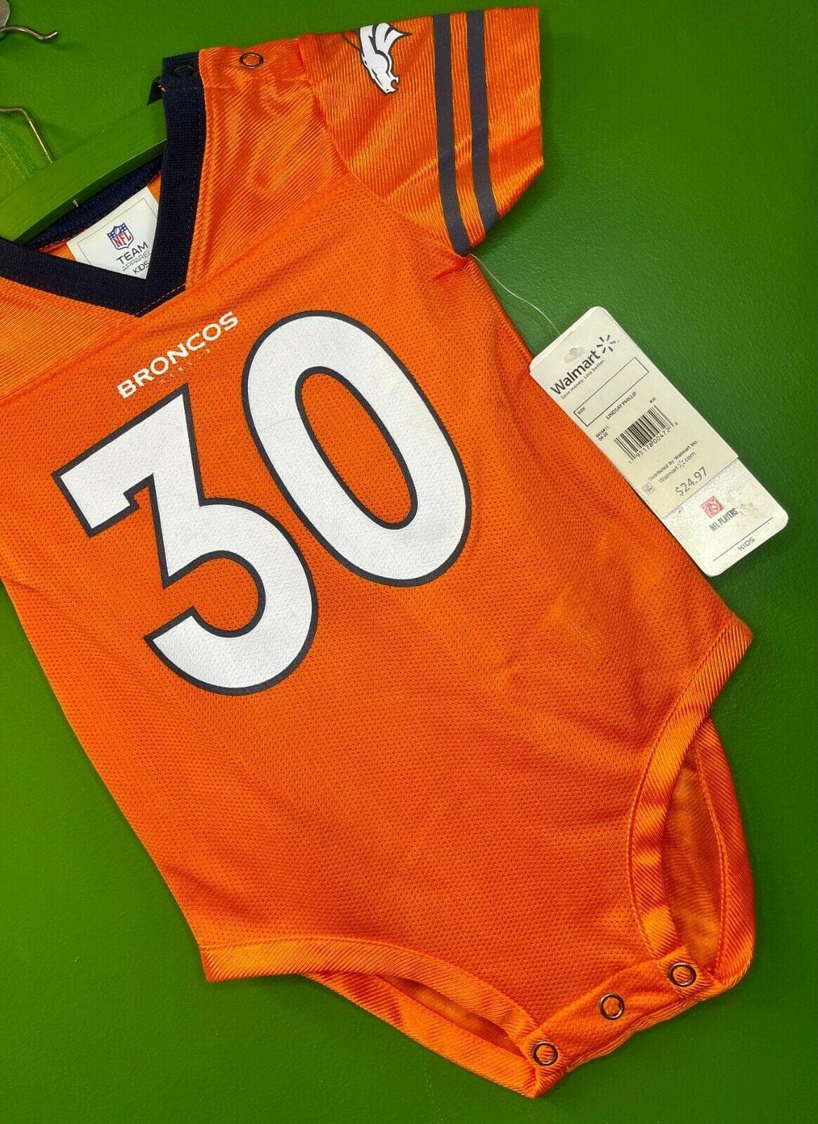 NFL Denver Broncos Phillip Lindsay #30 Bodysuit/Vest Infant 18 months NWT
