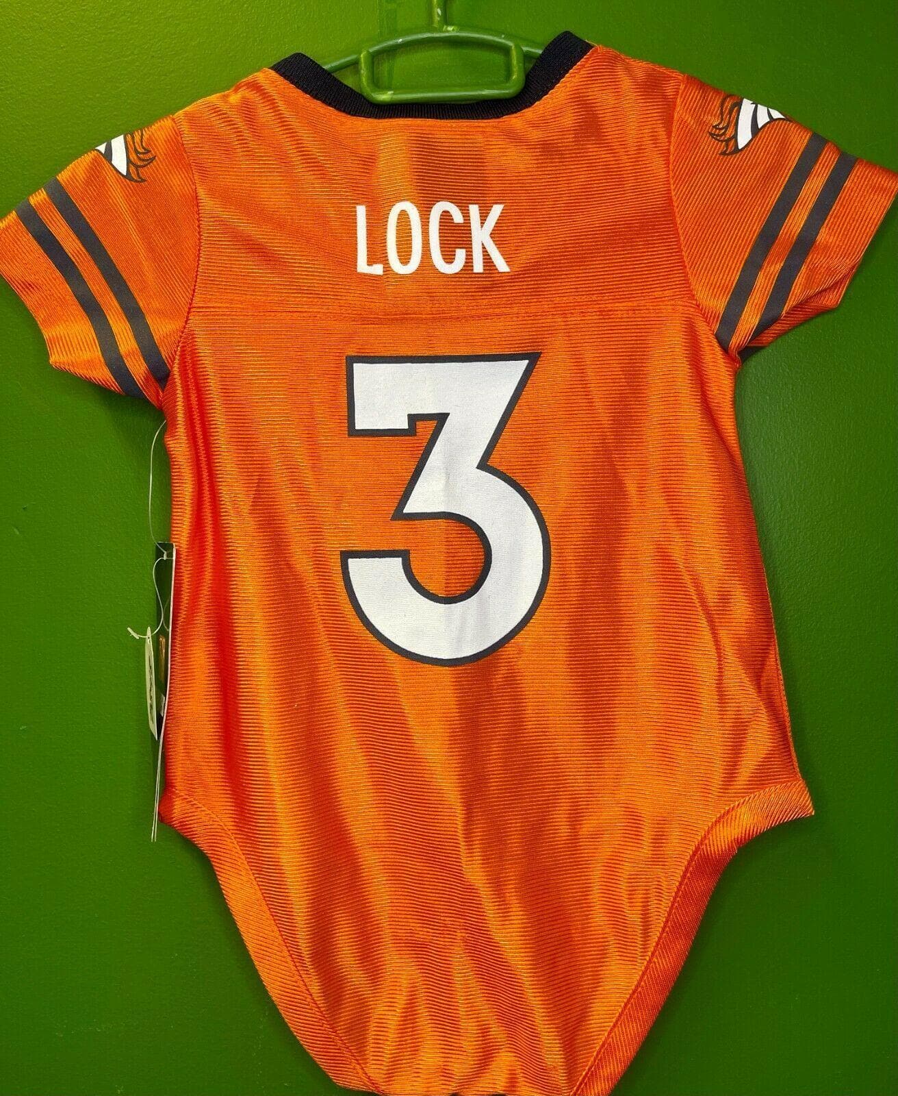 NFL Denver Broncos Drew Lock #3 Bodysuit/Vest Infant 3-6 months NWT