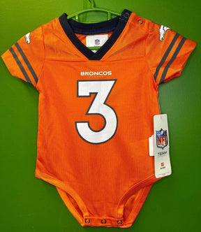 NFL Denver Broncos Drew Lock #3 Bodysuit/Vest Infant 3-6 months NWT
