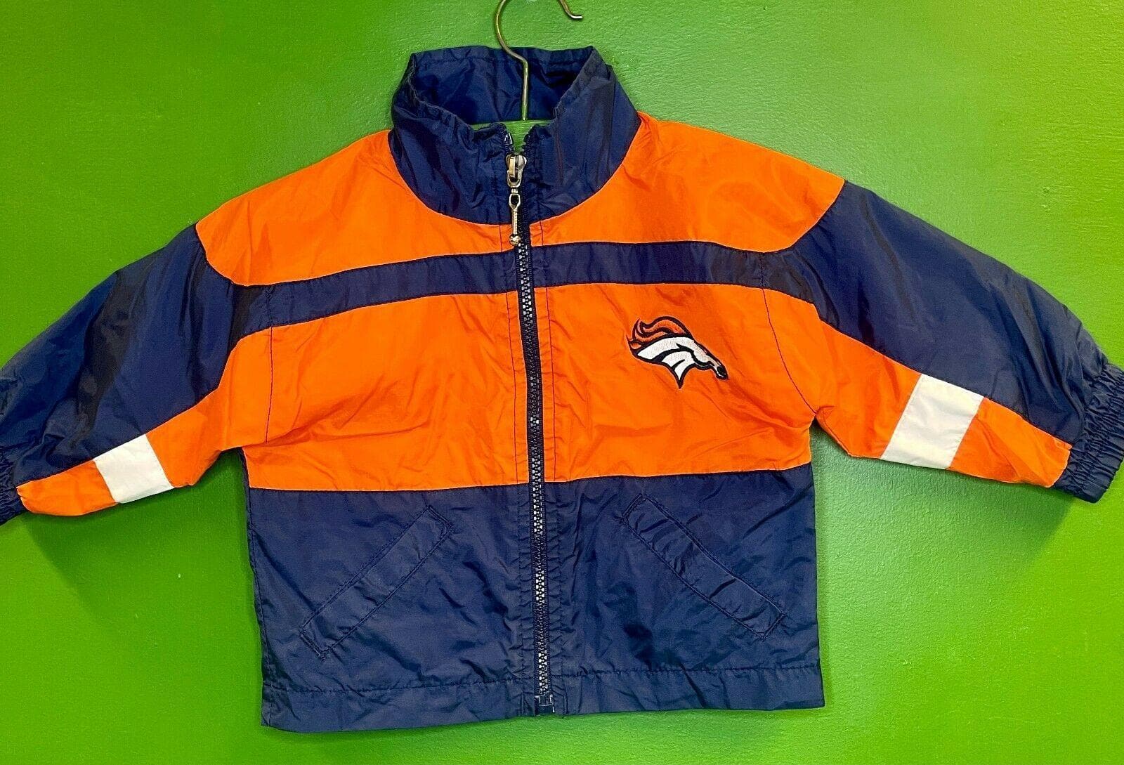 NFL Denver Broncos Vintage Windbreaker Jacket 12 months