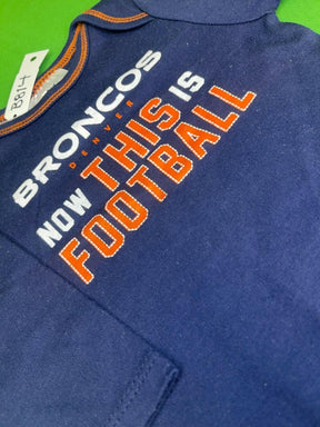 NFL Denver Broncos Team Apparel Bodysuit/Vest L/S 3-6 months