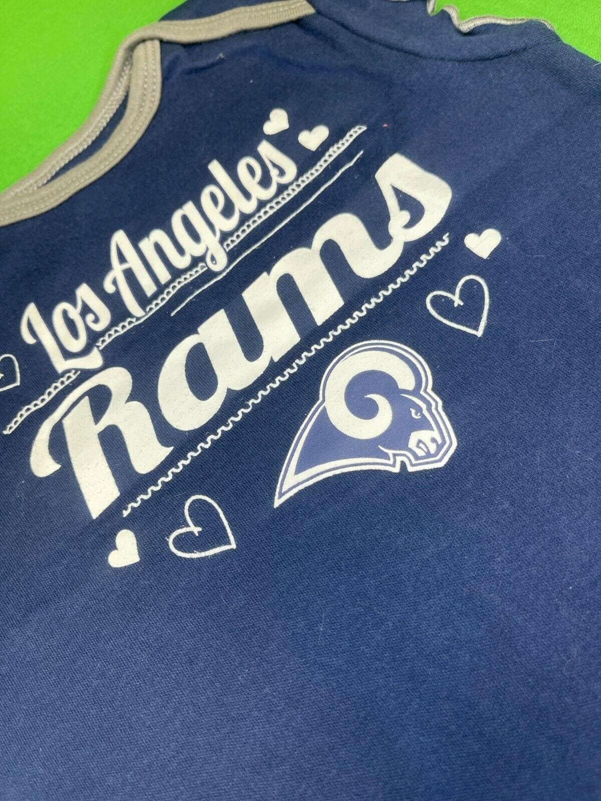 NFL Los Angeles Rams Blue Bodysuit/Vest Girls' 18 months