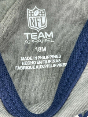 NFL Los Angeles Rams Blue Bodysuit/Vest Girls' 18 months