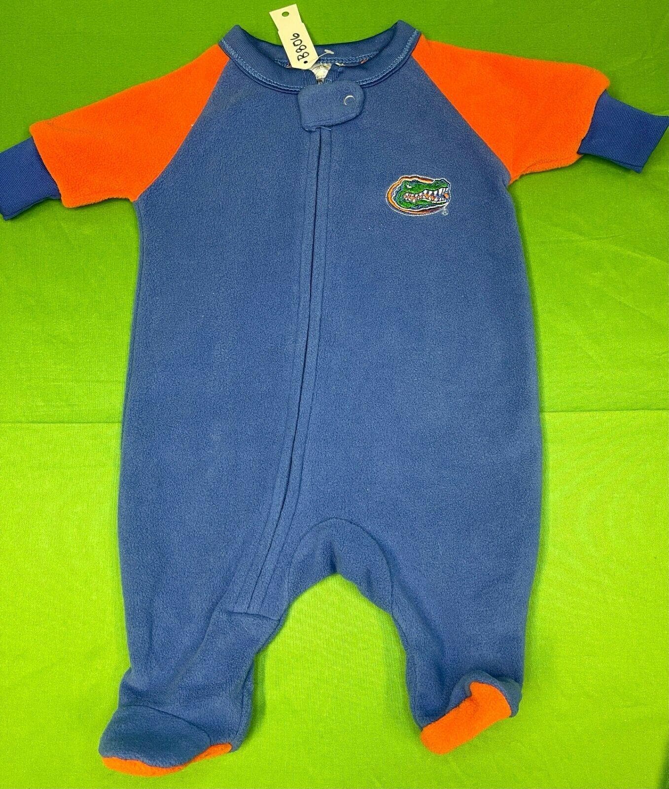 NCAA Florida Gators Fleece Pyjama Outfit 0-3 months NWT