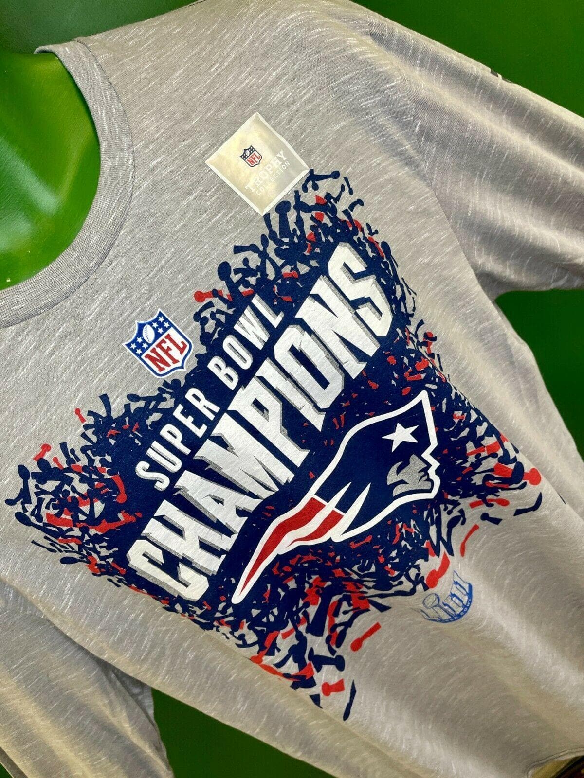 NFL New England Patriots Super Bowl LIII L-S T-Shirt Men's 4XL NWT