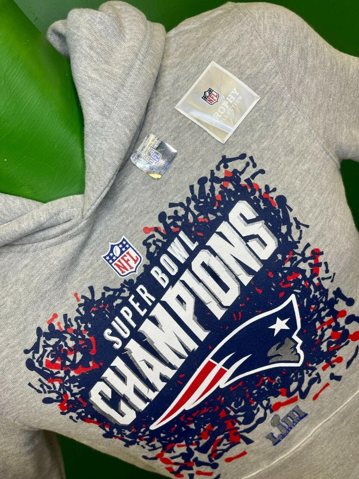 NFL New England Patriots Super Bowl LIII Hoodie Youth Med 10-12 NWT