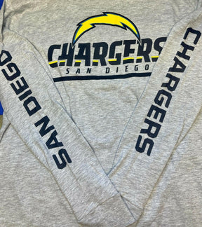 NFL Los Angeles Chargers "San Diego" L-S T-Shirt Youth Lge 14-16 NWOT