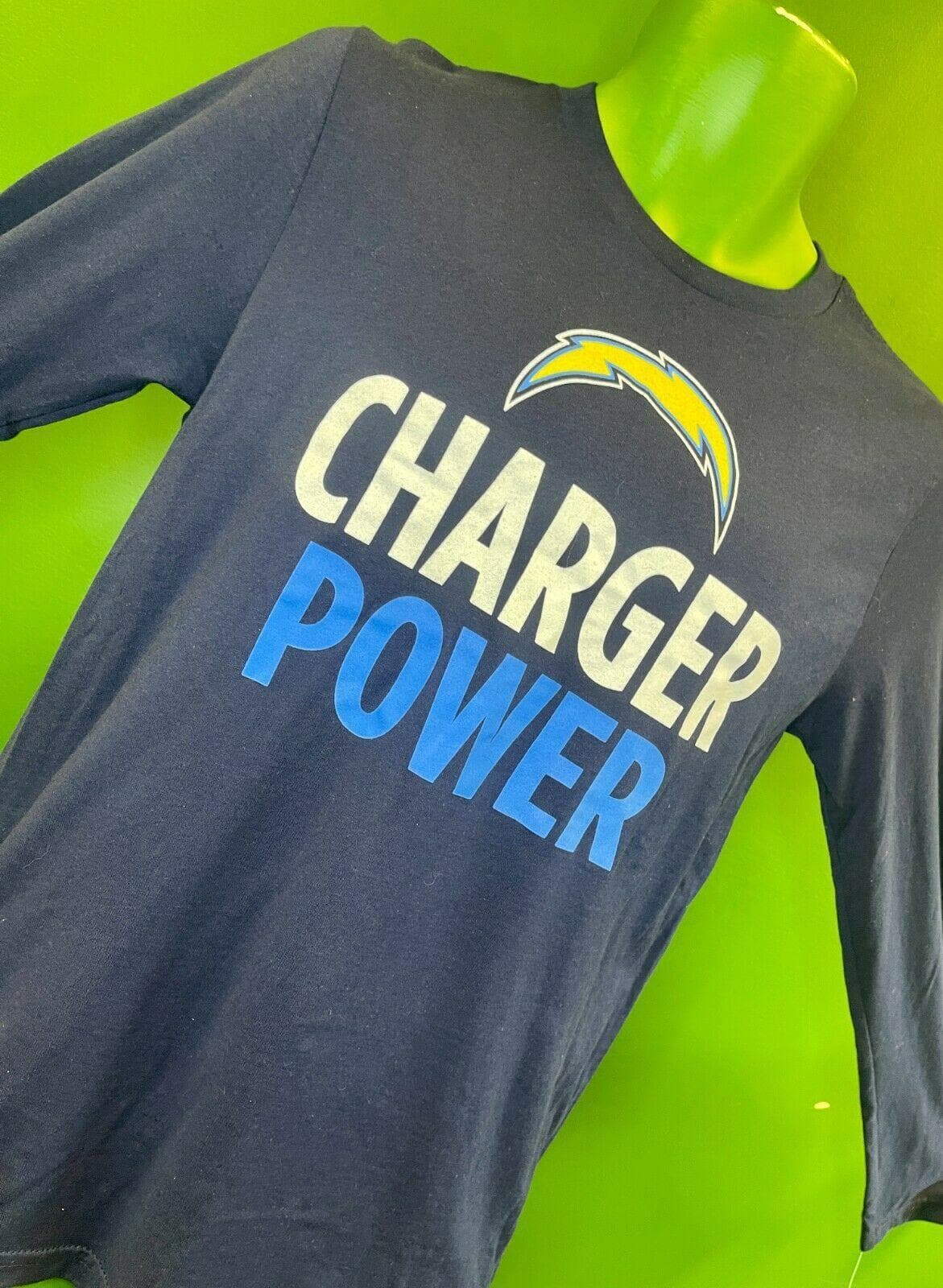 NFL Los Angeles Chargers "Charger Power" L-S T-Shirt Youth L 14-16 NWT