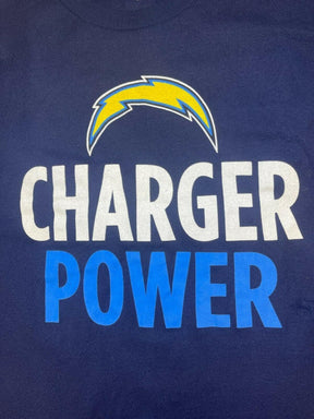 NFL Los Angeles Chargers "Charger Power" L-S T-Shirt Youth L 14-16 NWT
