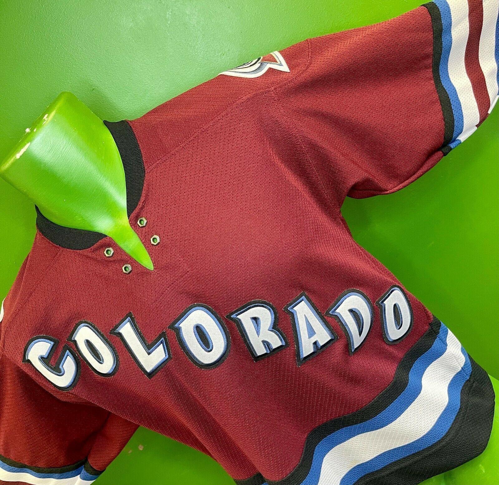 NHL Colorado Avalanche Koho Ice Hockey Jersey Stitched Youth sml-med 6-10