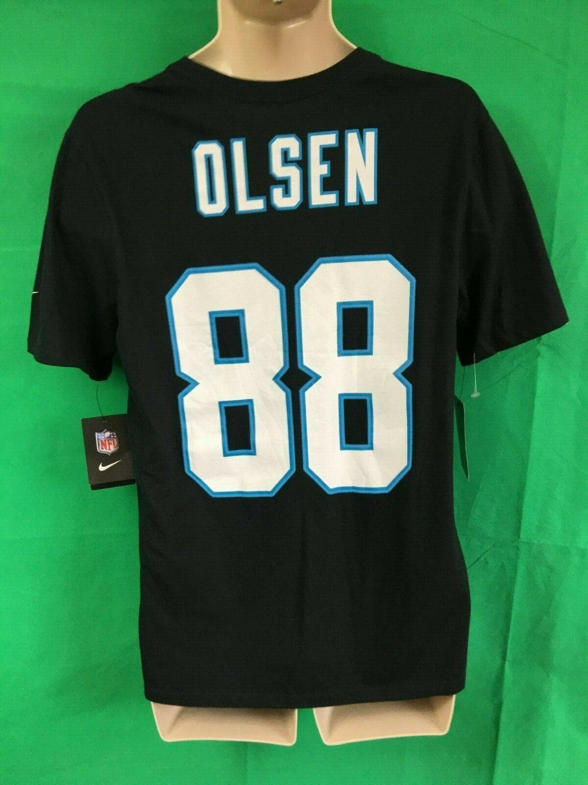 NFL Carolina Panthers Greg Olsen #88 T-Shirt Men's Medium NWT