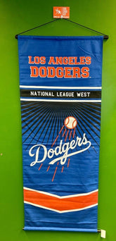 MLB Los Angeles Dodgers Decorative Cloth Wall Banner