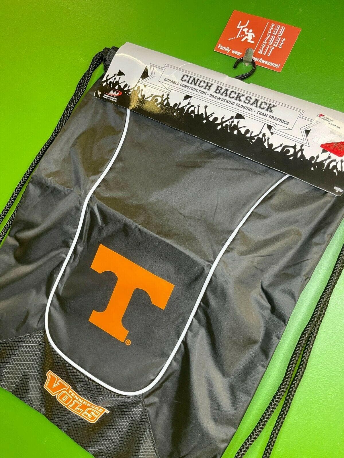NCAA Tennessee Volunteers Cinch Backsack Backpack Bag NWT