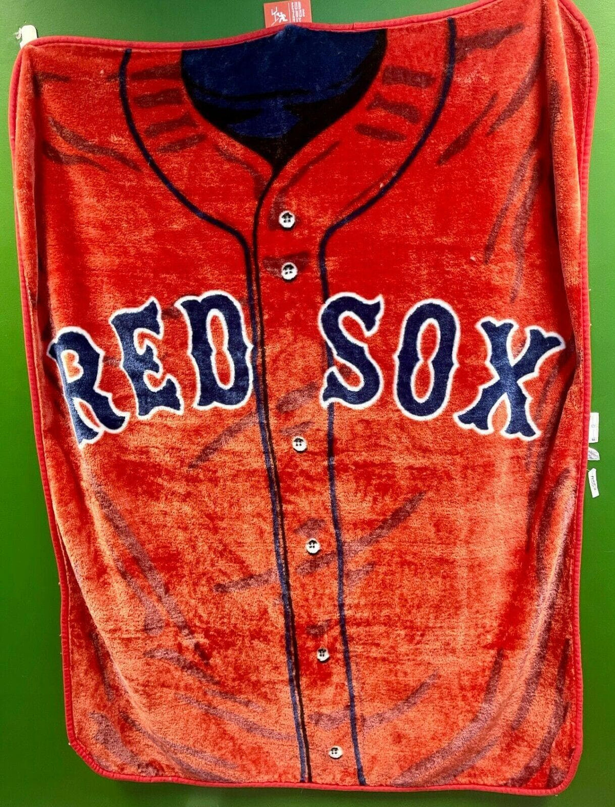 MLB Boston Red Sox Fluffy Cosy Fleece Blanket-Throw 50"x 65"