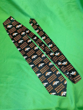 NFL Denver Broncos Patterned Necktie Polyester Licensed