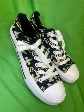 NFL New Orleans Saints FOCO Converse-Style Sneakers Shoes Women's UK 7
