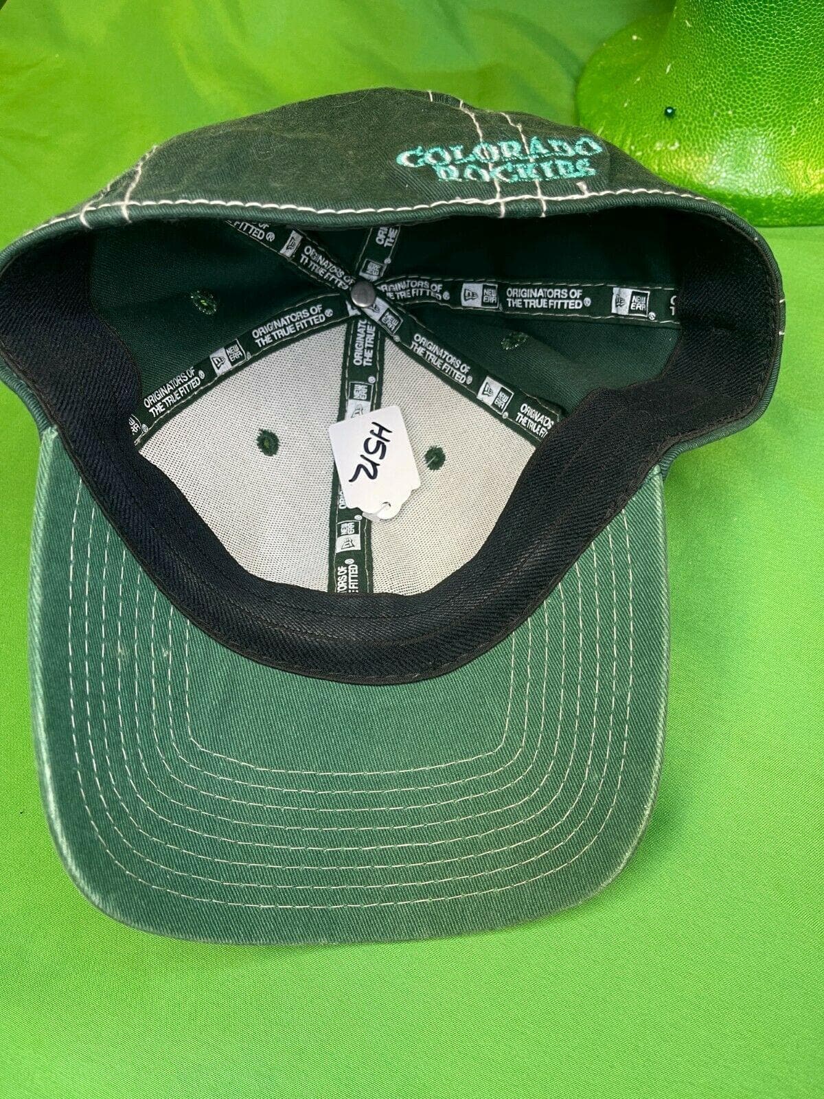 MLB Colorado Rockies New Era Green Plaid Hat - Cap Small-Medium