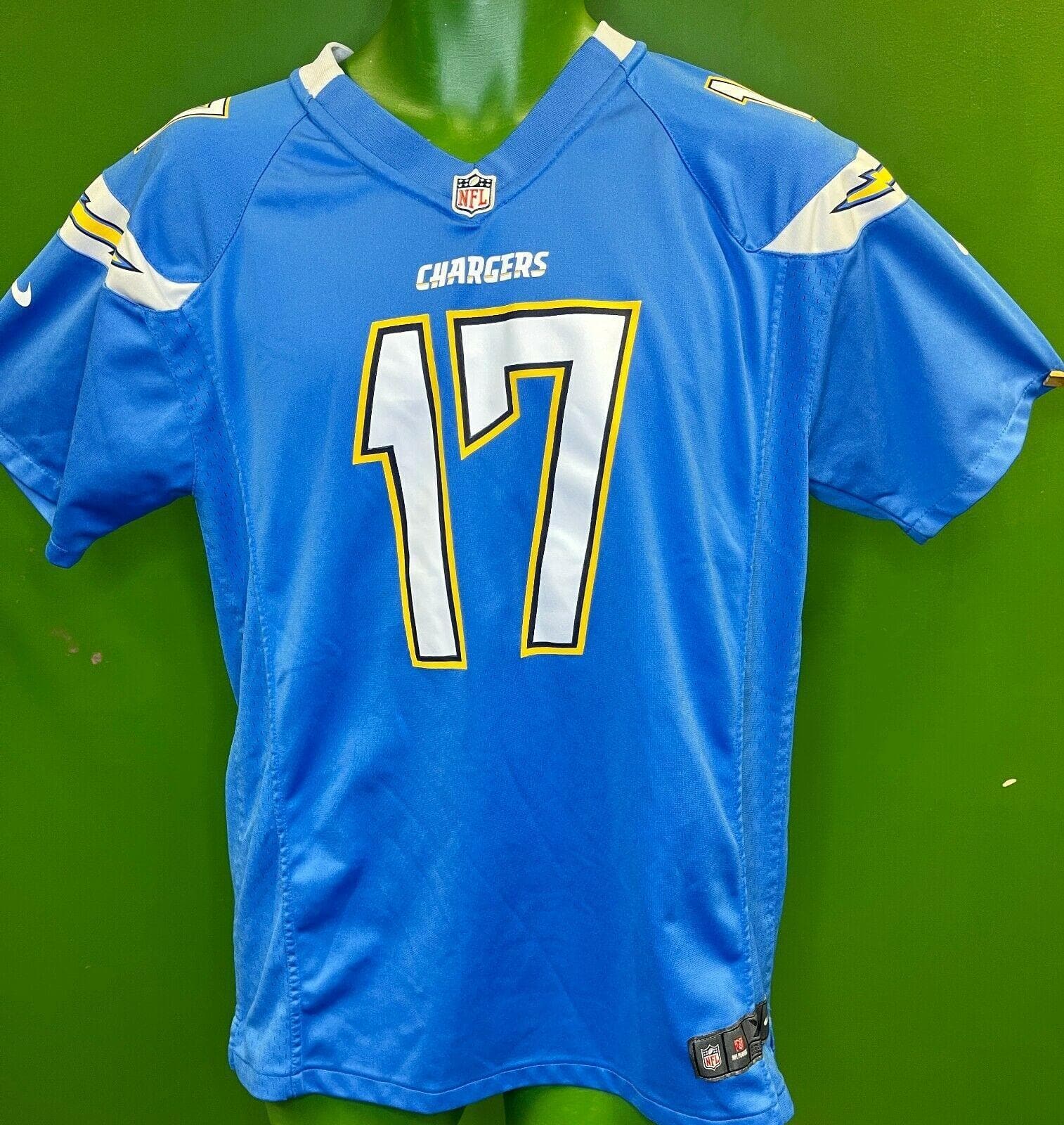 NFL Players Navy Blue Philip Rivers #17 Los Angeles Chargers Jersey Men's  Size L