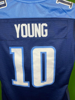 NFL Tennessee Titans Vince Young #10 Reebok Stitched Jersey Women's Medium