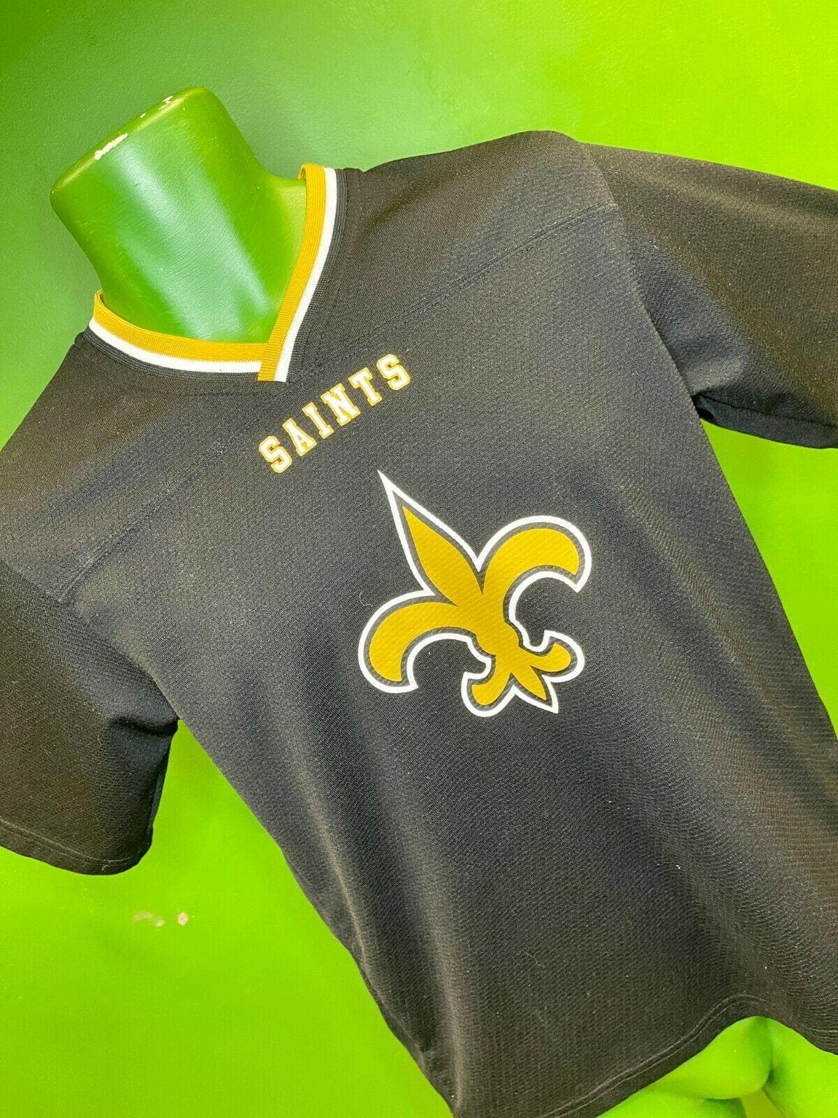 NFL New Orleans Saints Jersey-Style Top Vintage Youth Medium 10-12