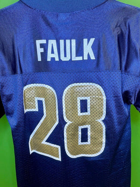 NFL Los Angeles Rams Marshall Faulk #28 Reebok Jersey Youth X-Large 18-20