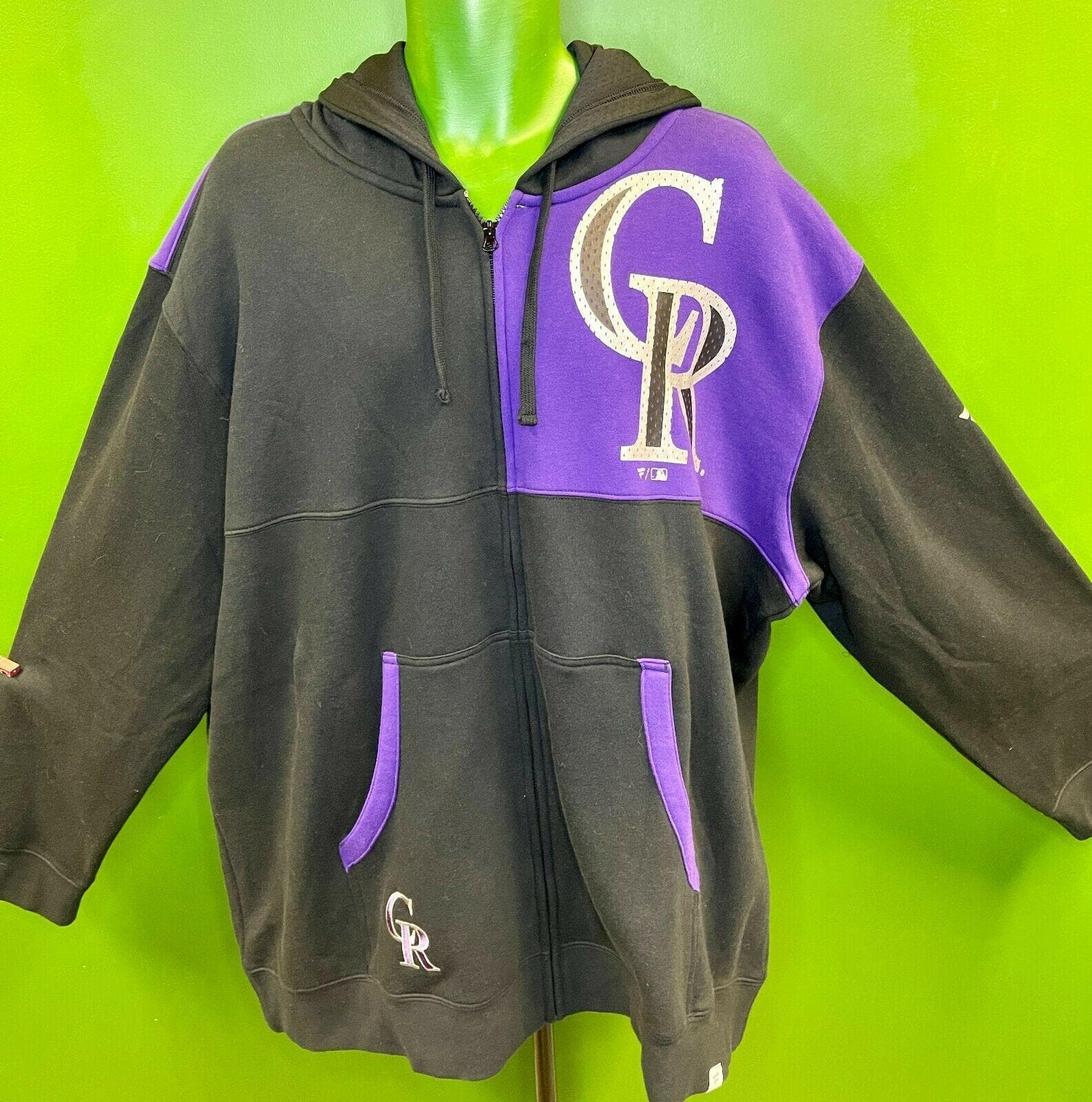 MLB Colorado Rockies Fanatics Jacket-Hoodie Full Zip Men's 3X-Large NWT