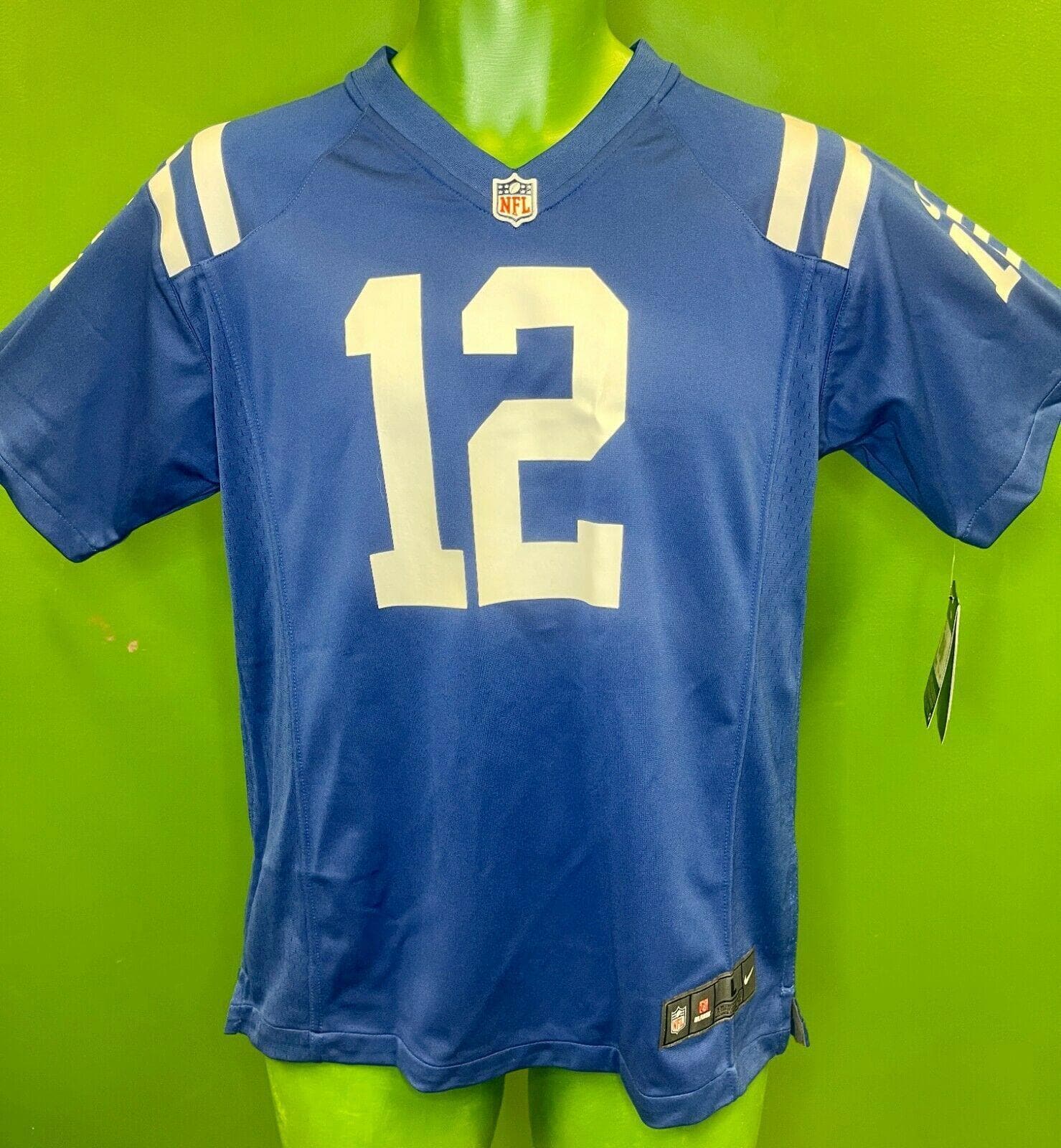 NFL Indianapolis Colts Luck #12 Game Jersey Youth Large 14-16 NWT